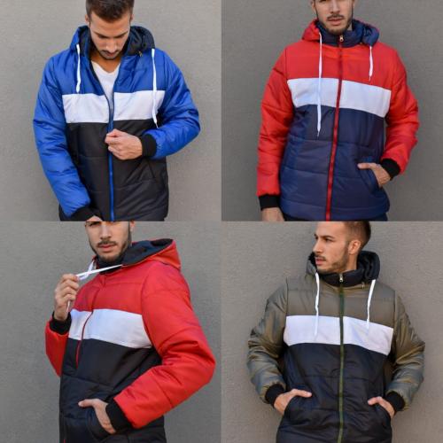 Campera Inflable con Corderito X Dentro y Capucha Desmontable  Talles del 2 al 5 - Miniatura 3