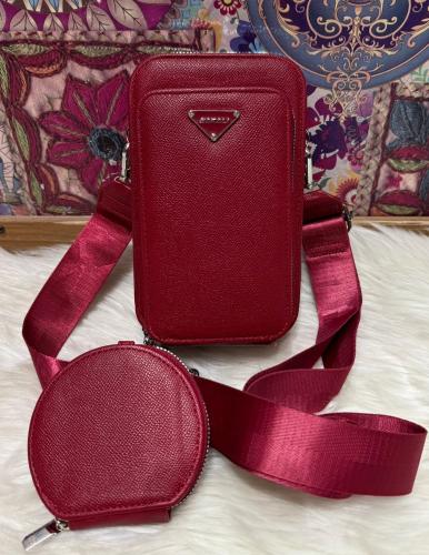 Nuevo Ingreso de  Portacelular con Monedero  de Cuero Pu - Miniatura 3