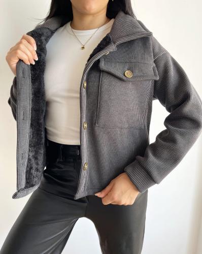 Chaqueta de Darlon Rip con Corderito - Miniatura 5