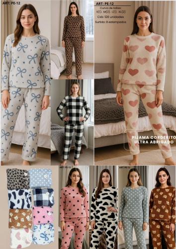 Pijama Corderito Ultra Abrigado - Miniatura 3