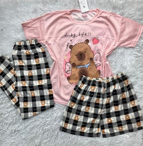 Pijamas de 3 Piezas