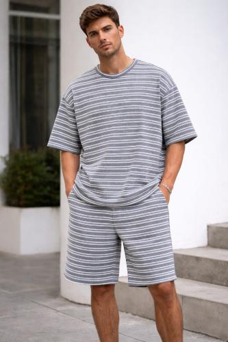 Conjunto Wafle Rayado Over