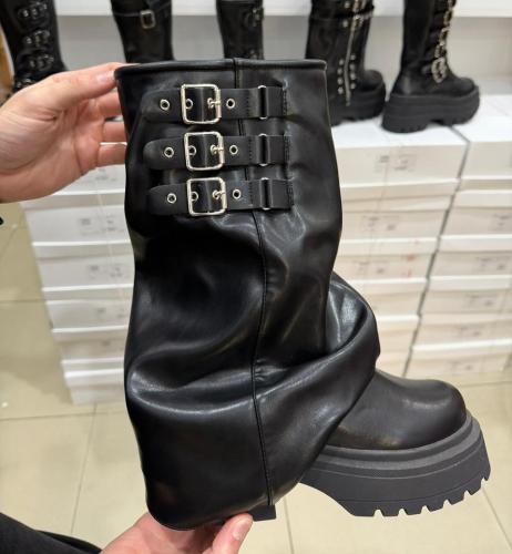 Bota de Plataforma Borcego de Dama Linea Importada Valka Art Julia (35 al 40)