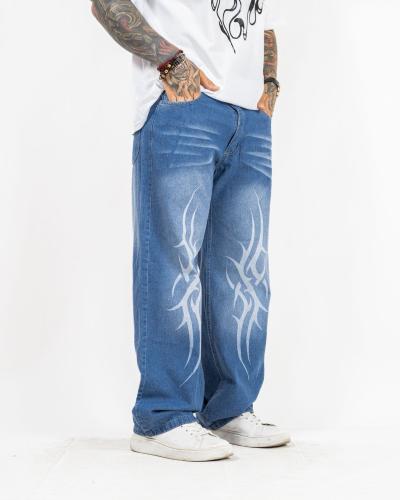 Baggy Liso Tribal Hilo Camel Localizado +bigote