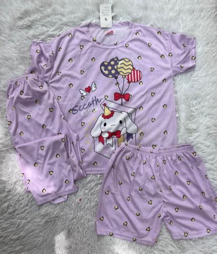 Pijama de 3 Piezas del M al Xxl