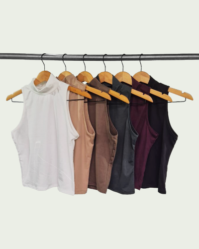 Top Modal Soft Media Polera sin Mangas - Miniatura 2
