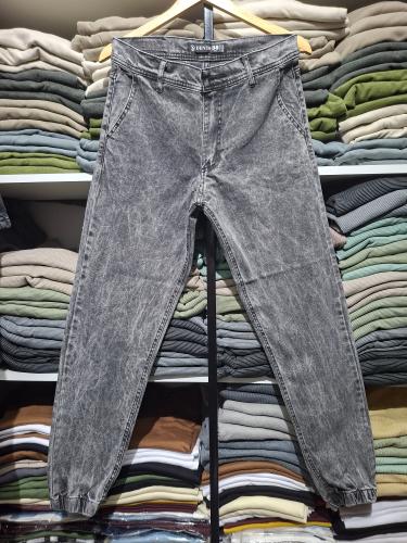 Jogger Mom Liso Gris Oscuro Nevado