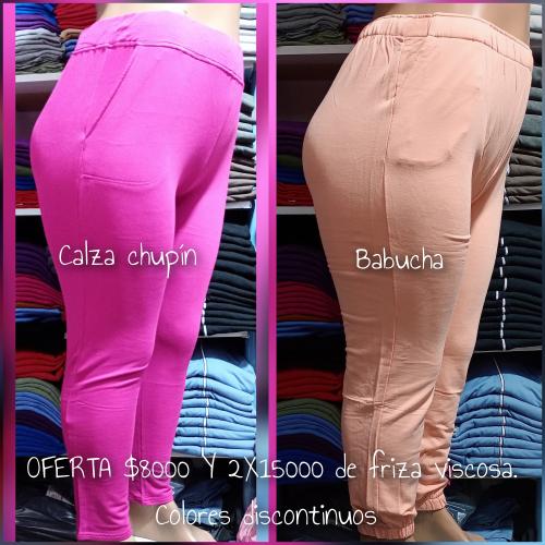 Oferta Chupin y Babuchas de Friza Viscosa