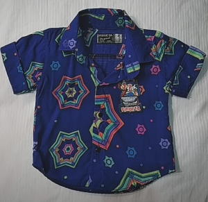 Camisa Fibrana Estampada Bebe