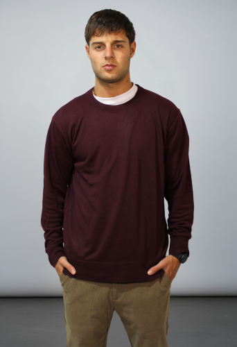 Art-4701 Sweater Liso Cuello Redondo