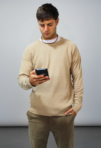 Art-5706 Sweater Oxford Mangas Ranglan - Miniatura 2