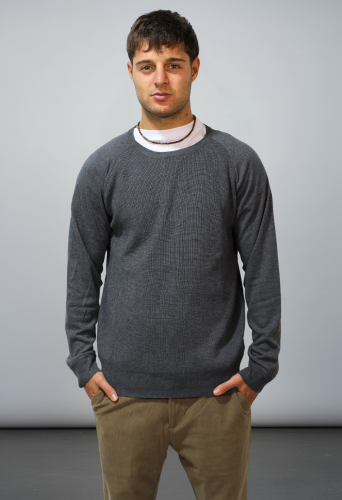Art-5706 Sweater Oxford Mangas Ranglan - Miniatura 6