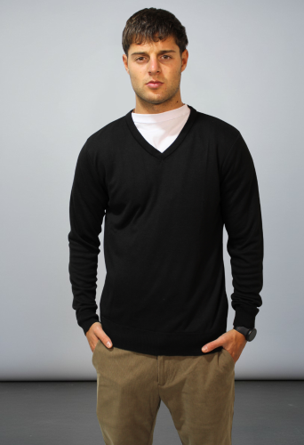 Art-5723 Sweater Clasic Cuello V - Miniatura 2