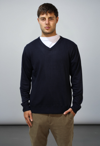 Art-5723 Sweater Clasic Cuello V - Miniatura 3