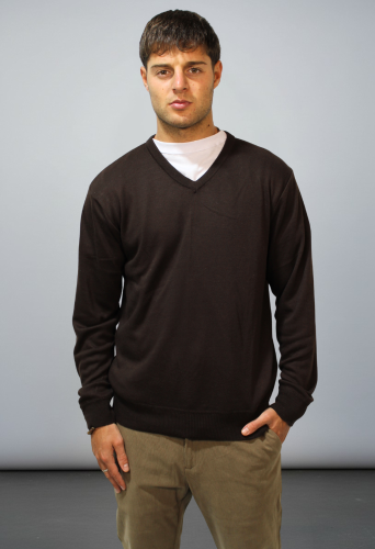 Art-5723 Sweater Clasic Cuello V - Miniatura 4