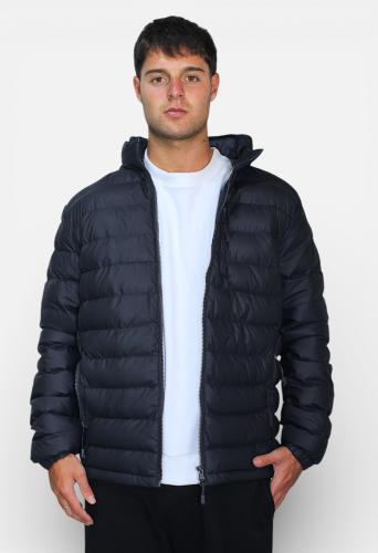 Art-5818 Campera Tipo Uniqlo Engomada con Piel - Miniatura 4