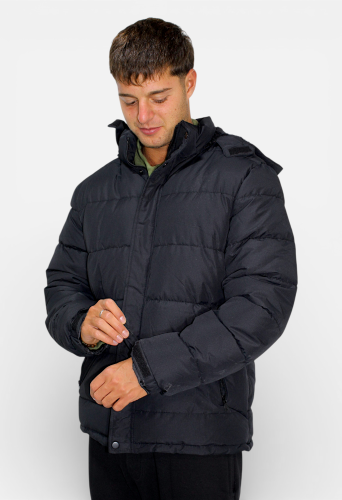 Art-5845 Campera Berlin Puffer con Piel - Miniatura 3
