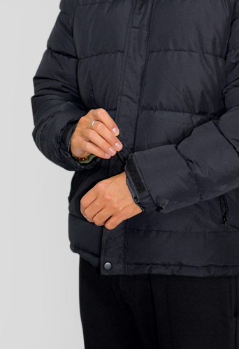 Art-5845 Campera Berlin Puffer con Piel - Miniatura 5