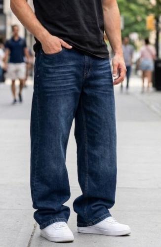 Pantalon Baggy Oxido con Bigote y Localizado