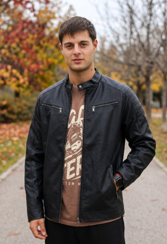 Art-5888 Campera Ecocuero Importada Premiun