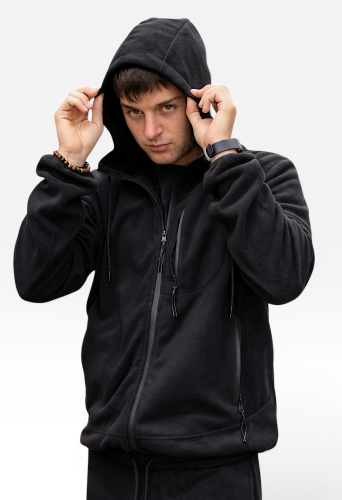Art-5347 Campera Micropolar Black - Miniatura 4