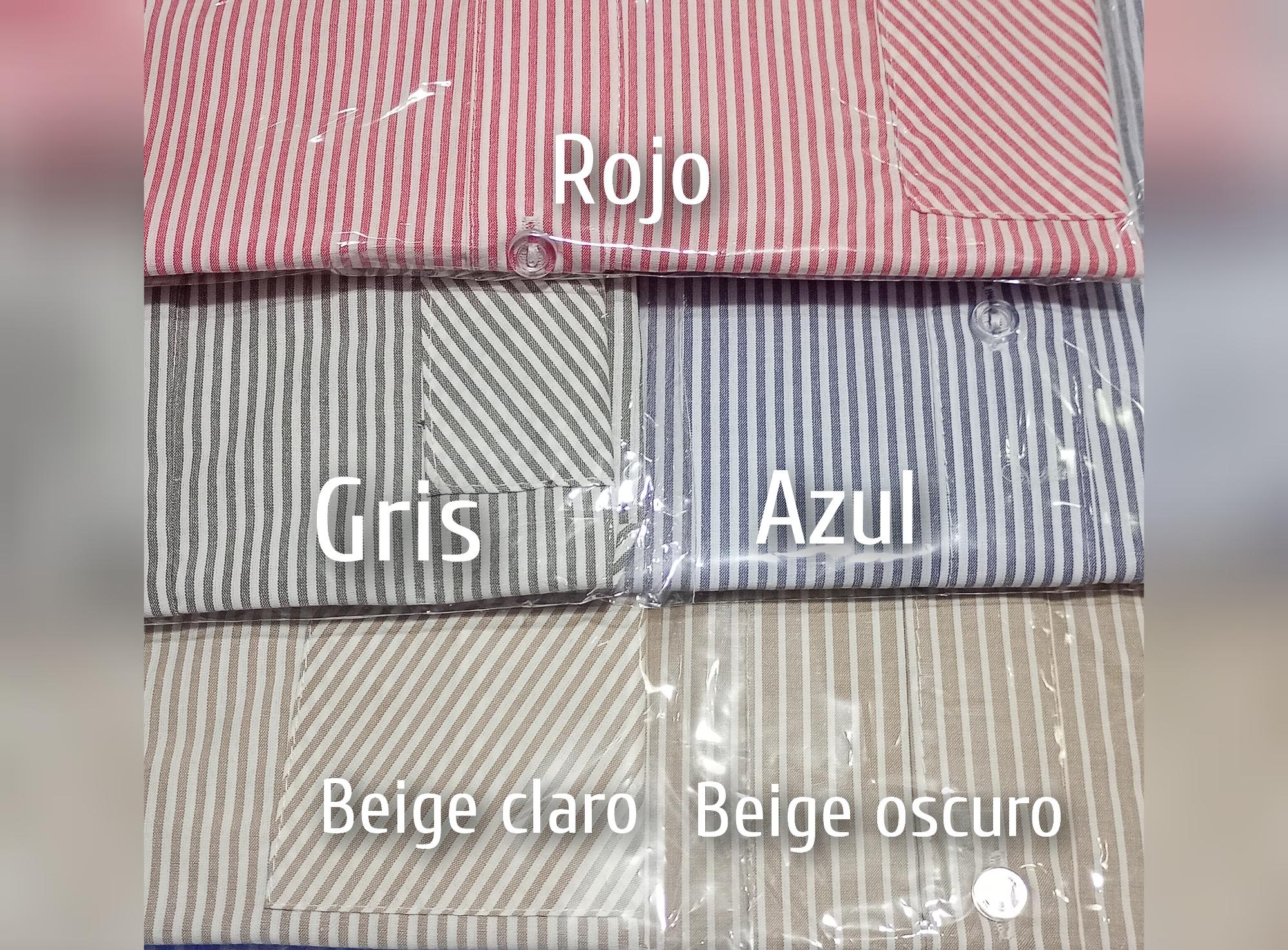 Camisa Clásica Rayada - Imagen 3