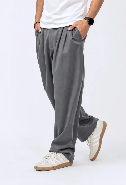 Pantalon de Vestir Pinzado Baggy