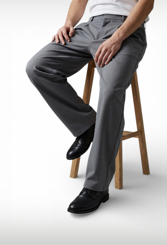 Pantalon de Vestir Pinzado Baggy - Miniatura 2