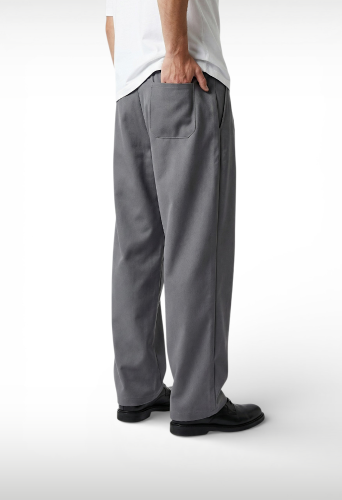 Pantalon de Vestir Pinzado Baggy - Miniatura 3