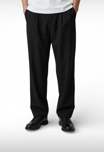 Pantalon de Vestir Pinzado Baggy - Miniatura 4