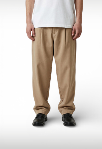 Pantalon de Vestir Pinzado Baggy - Miniatura 5