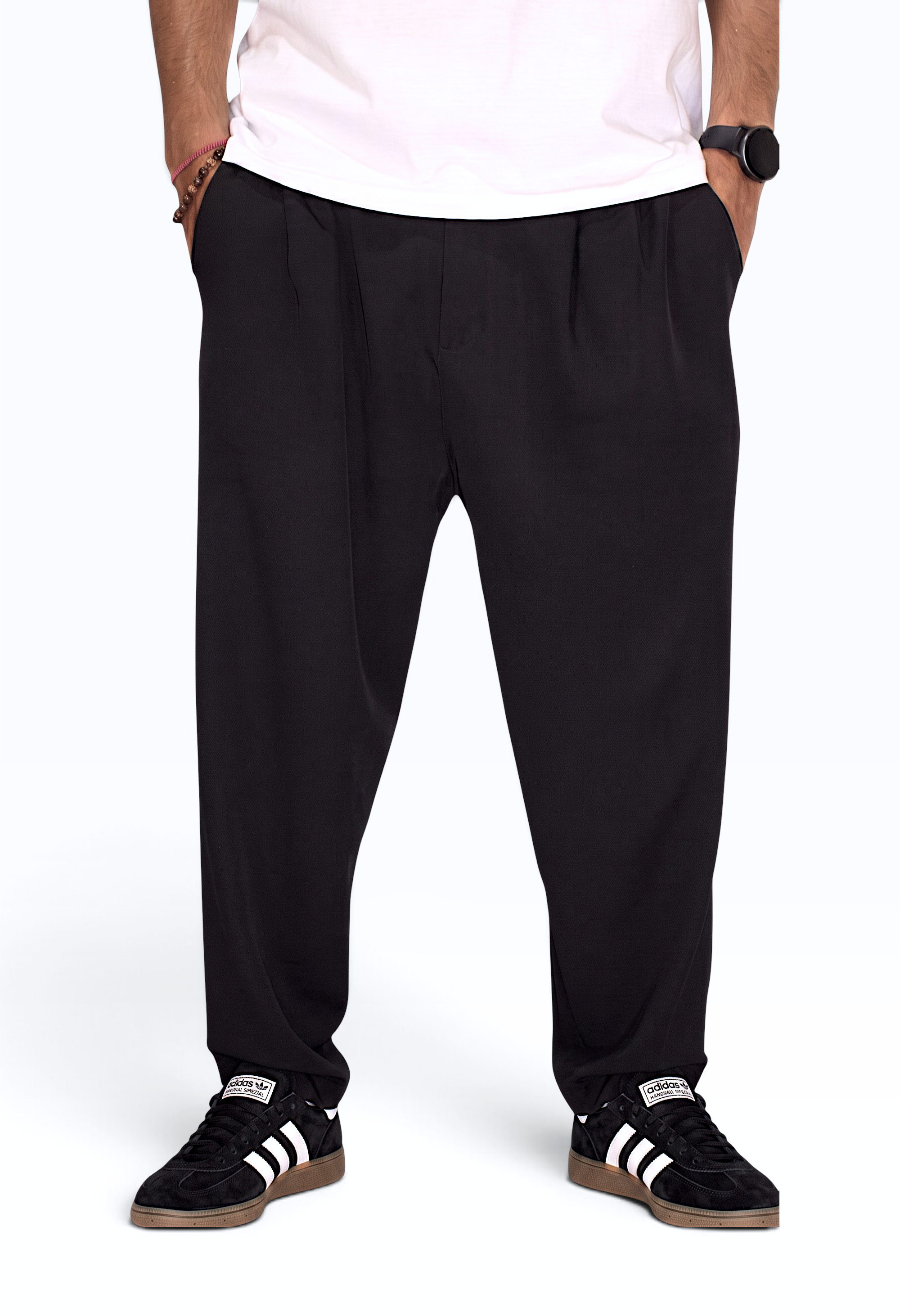 Pantalon de Vestir Pinzado Baggy - 1.png