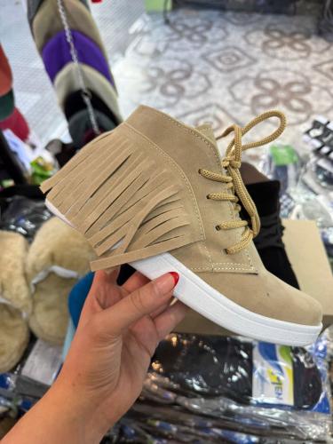 Zapatilla Dama Mujer Urbana Flecos