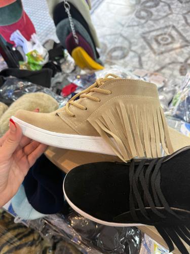 Liquidación Zapatilla Dama Mujer Urbana Flecos - Miniatura 3