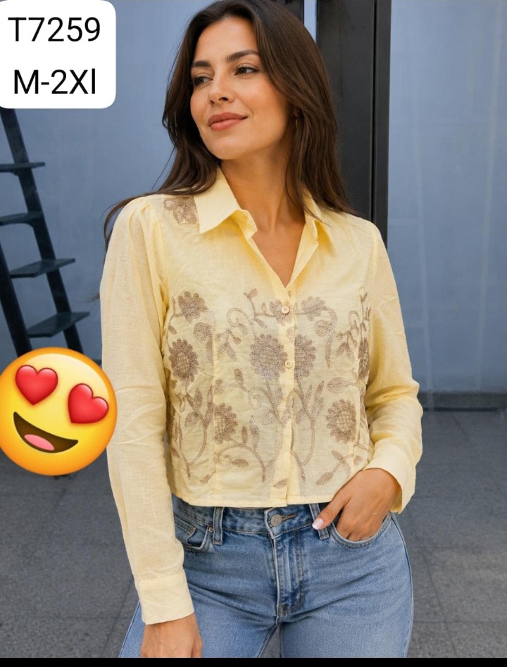 Camisas Bordadas  Kb4113 / T7259 - Imagen 3