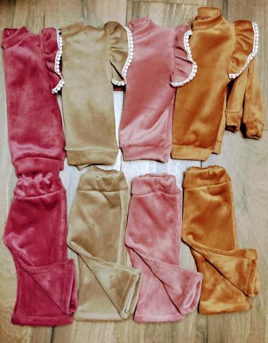 Conjunto para Beba en Plush Cordero Talle 1 al 5