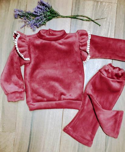 Conjunto para Beba en Plush Cordero Talle 1 al 5 - Miniatura 3