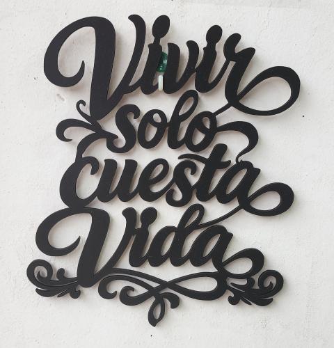 Cuadros Madera Frases, Anime, Mascotas, Música,rock.etc - Miniatura 3