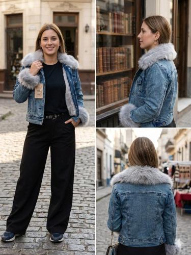 Campera de Jean Desmontable