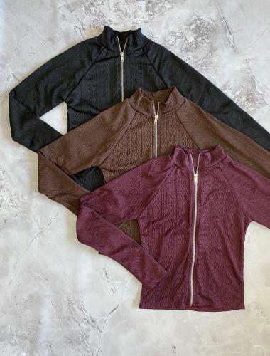 Campera Tipo Tejido