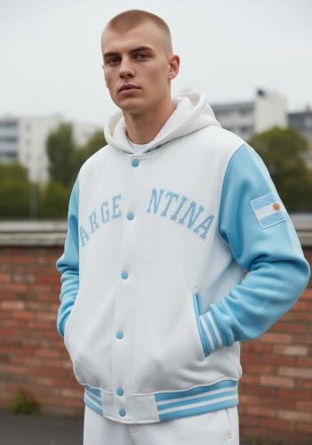 Campera Universitaria Argentina Elt - Miniatura 4