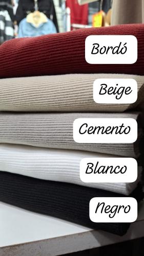 Media Polera Rulete X Talles - Morley Brush - Miniatura 2