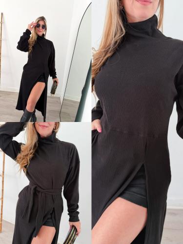 Vestido Cuello Alto - Miniatura 5