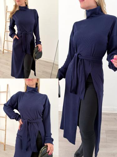 Vestido Cuello Alto - Miniatura 6