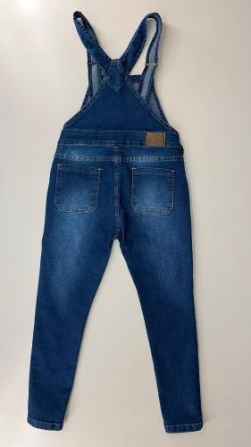 Jardinero Azul Clásico Niños Unisex 4 al 16 - Miniatura 2