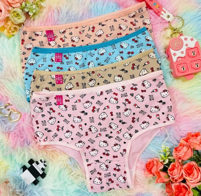 Bombachas Juveniles "hello Kitty" -lenceria Micatu