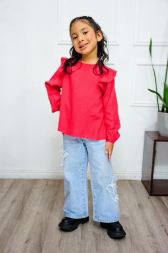 Camisa Brigith Poplin Boton Espalda - Miniatura 3
