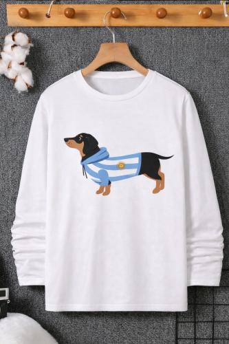 Camiseta M/l Salchicha Camiseta  Arg