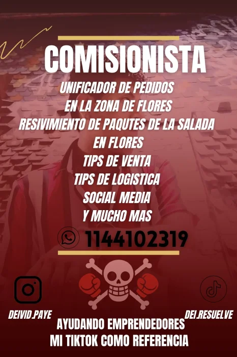 Comisionista Unificador de Pedidos en Tiktok Dei.resuelve