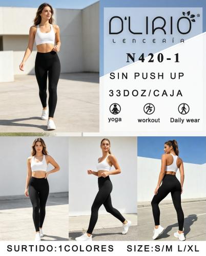 Calza Morley sin Push Up D'lirio